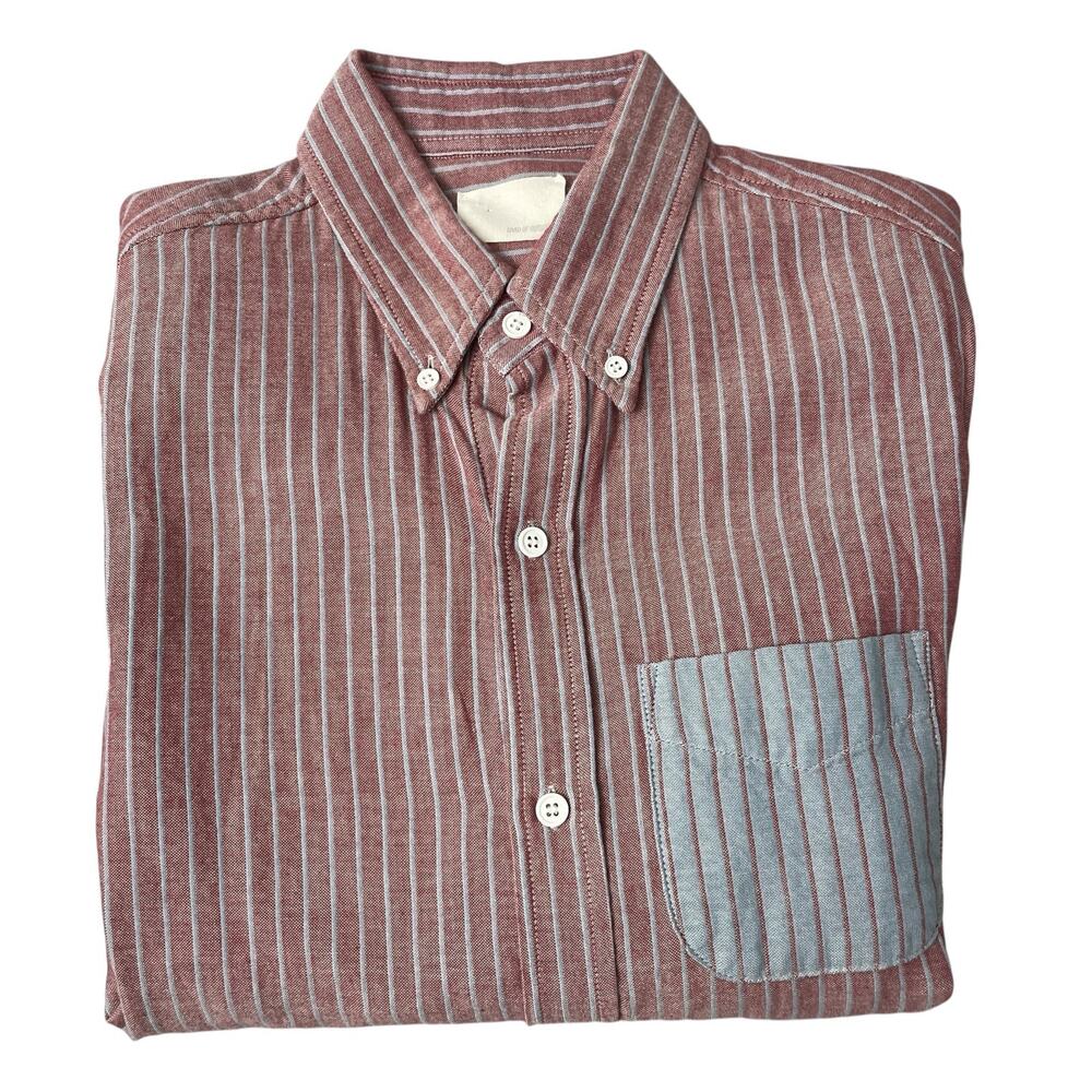 Band of Outsiders | Button-Down Shirt w/ Contrast Pocket – Small (Men's Size 1)